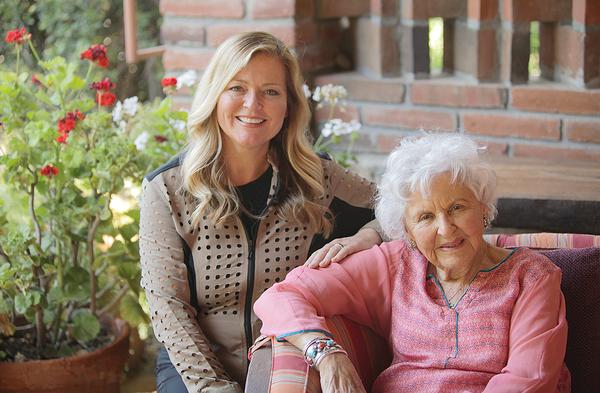Koerner (left) and Szekely, 94, (right) will appear on a US TV show focusing on healthy ageing