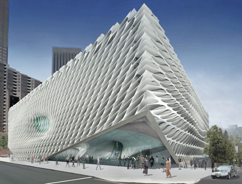 Plans have been unveiled for proposed new Broad Art Foundation Museum in Los Angeles