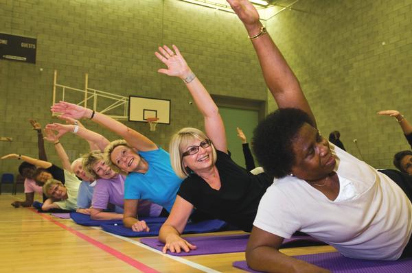 Gyms could have over-50s instructors as role models