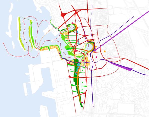 Jeddah Pedestrian movement and public realm strategy