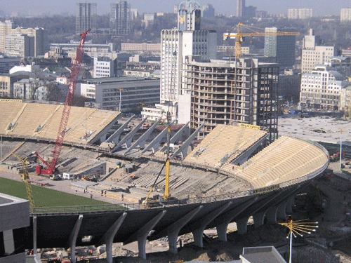 Strategic Leisure to tackle Kiev stadium
