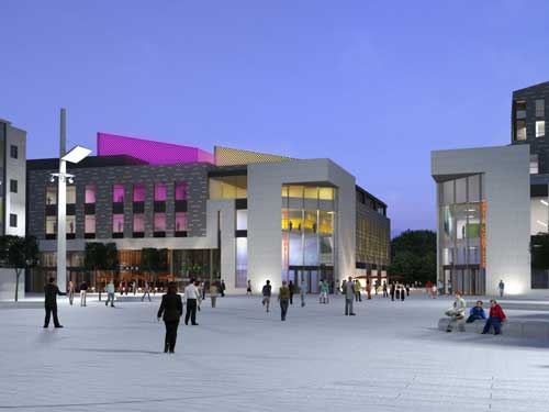The arts complex will be at the heart of Southampton's Cultural Quarter