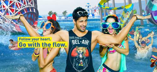 Bollywood star Sidharth Malhotra is the face of India's newest waterpark / Adlabs