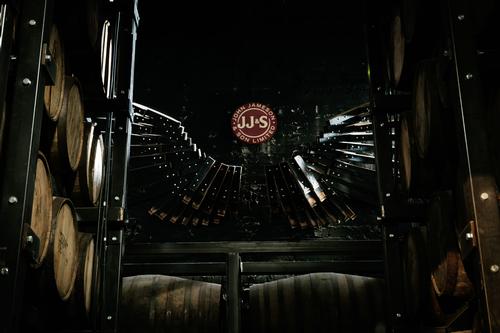 The distillery’s new live maturation house