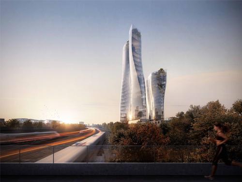 MAD's trademark organis structures will feature / MAD Architects