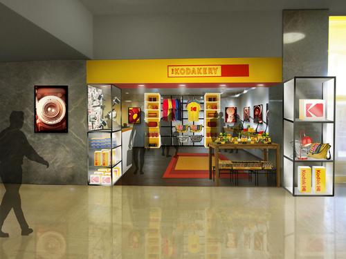Film and branded merchandise will be offered alongside new products, such as the KODAK EKTRA Smartphone and the new KODAK Super 8 camera. Heritage displays will share shelf space with new products