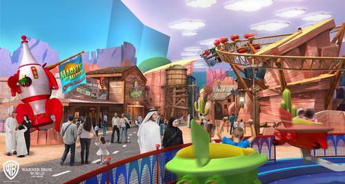 Dynamite Gulch utilises Warner Bros IPs in a canyon-themed environment