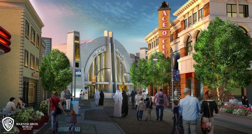 Warner Bros Plaza is a celebration of all that is the Golden Age of Hollywood