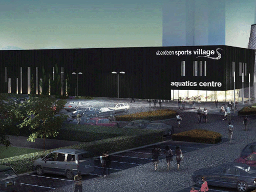 The new Aberdeen Aquatics Centre was designed by FaulknerBrowns