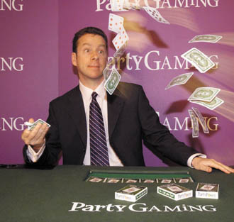 PartyGaming announces strong first-quarter growth