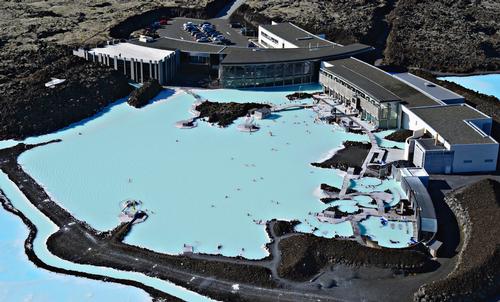 The Blue Lagoon, which holds six million litres of geothermal seawater, is one of the most popular tourist attractions in Iceland