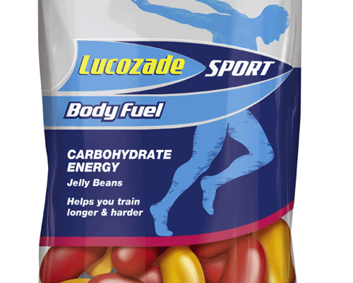 Energy-fuelling jelly beans from Lucozade Sport