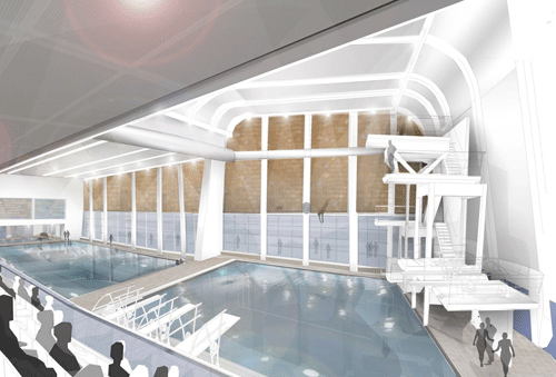 Work begins on Warriors Swim Centre