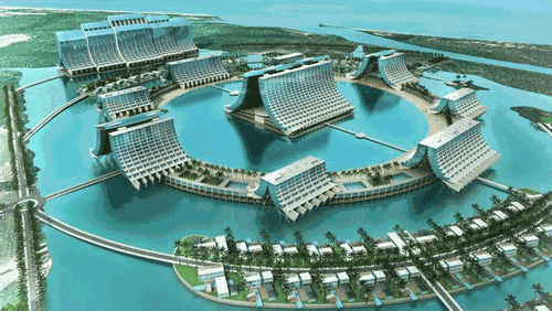 The Great Barrier Reef resort construction will begin once casino licences are finalised