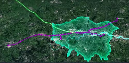 The development will connect east and west London and link with other British cities via the new rail networks / OPDC