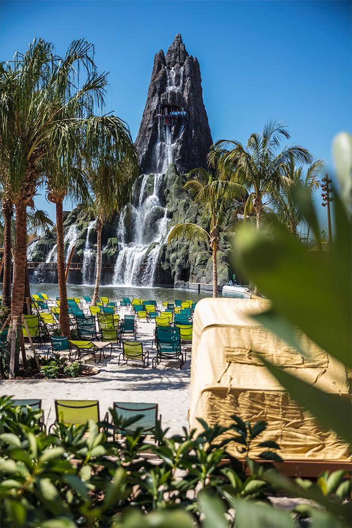 The krakatau volcano is at the heart of the resort The krakatau volcano is at the heart of the resort