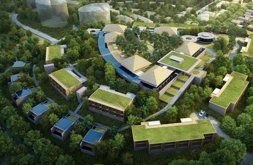 The mixed-use wellness community in Khao Yai’s wine country, two hours north of Bangkok