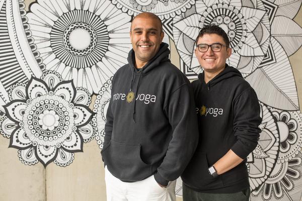 Shamir Sidhu and Daniel Marin, Founders, More Yoga