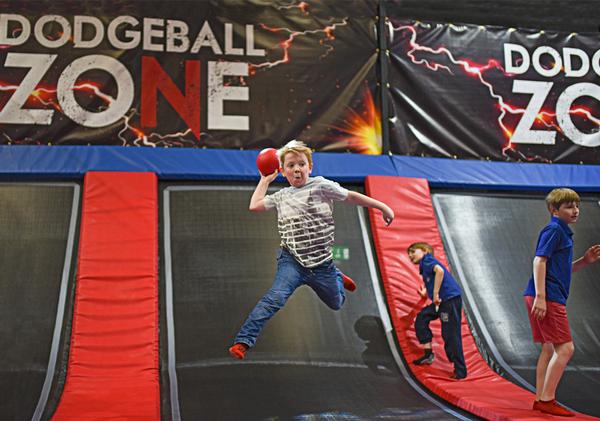 There are now almost 100 trampoline parks in England and Wales, up from just six in 2014