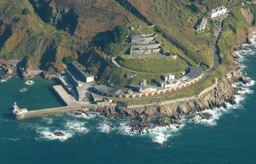 Fort Bovisand was built in 1845 on the mainland to defend the entrance of the Plymouth Sound Fort Bovisand was built in 1845 on the mainland to defend the entrance of the Plymouth Sound