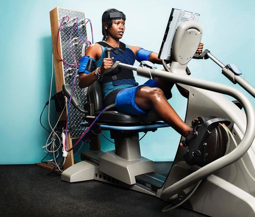 US Olympic triple jumper Erica Ashley McLain claims Vasper helped her recover after a serious injury / Cody Pickens