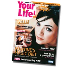 NHS launches healthy living magazine - Your Life!