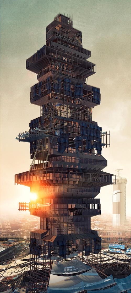 Shanty-Scraper would combine residential and recreational spaces