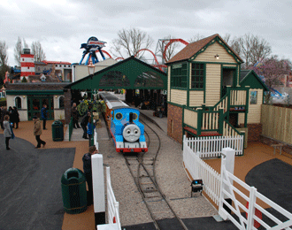 Full steam ahead for Thomas at Drayton Manor