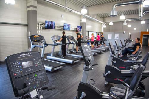 Four separate group exercise studios will offer a wide range of classes, from group cycling to functional training, Zumba to Les Mills