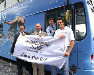 London 2012 gets on the buses