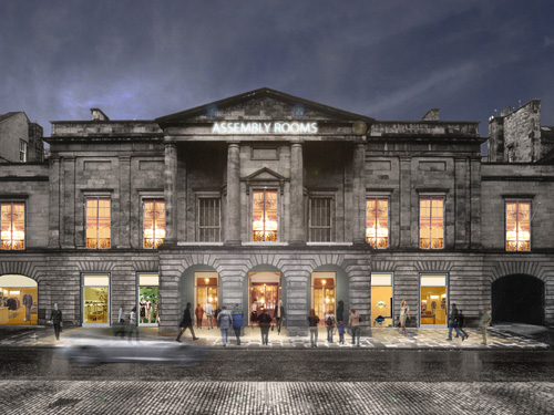 How the new-look Assembly Rooms will look from the exterior How the new-look Assembly Rooms will look from the exterior