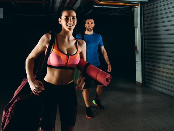 21 per cent of those exercising as a couple said being active together made them feel more attracted to their partner / PHOTO: SHUTTERSTOCK/DRAGAN GRKIC