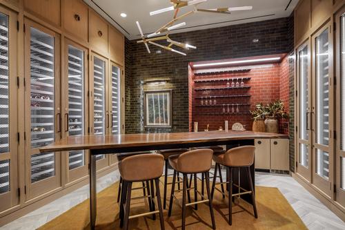 There will also be wine-tasting room