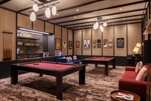 There will also be a billiards room