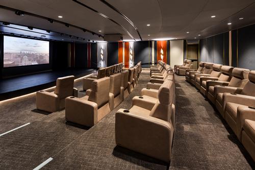 There will be a cinema for movie screenings