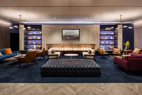 The tower will offer a number of lounges for residents to relax in
