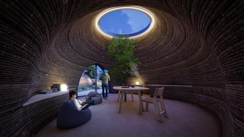 Its form could be easily adapted for purposes like eco-living / Mario Cucinella Architects