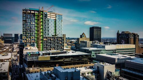it takes the form of a 39-floor, H-shaped complex / Humaniti