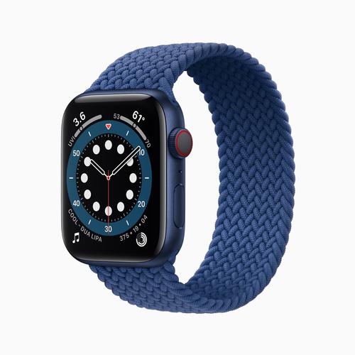 Apple Watch Series 6 features oxygen saturation measurement / Apple