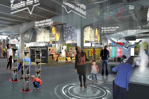 Porject What If was designed by exhibition specialist Kossmanndejong and developed by Bruns / Bruns/Kossmanndejong