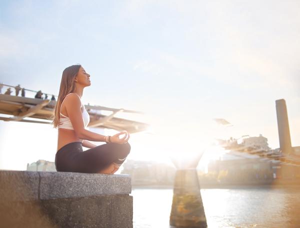 London was found to be the 
yoga / pilates capital of the uk, with 19% of residents choosing it as their preferred activity* / PHOTO: SHUTTERSTOCK/MERLA