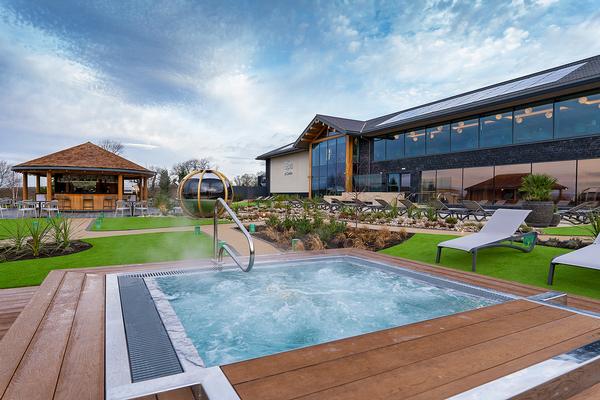 The outdoor space at Carden Park Spa steals the show – it boasts one of the largest wellness gardens in the country