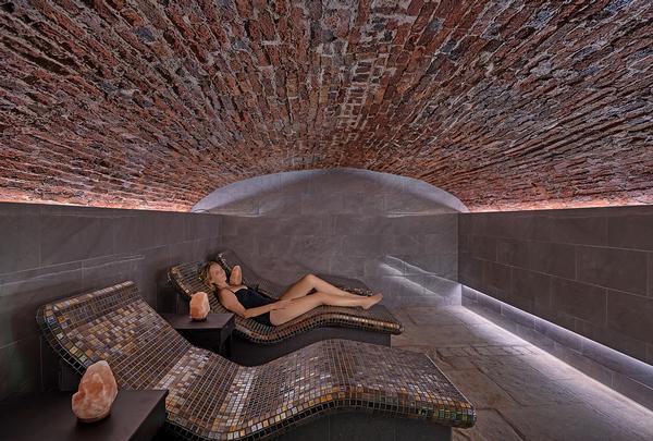 The spa has only been open to hotel guests, rather than day visitors, so far due to COVID