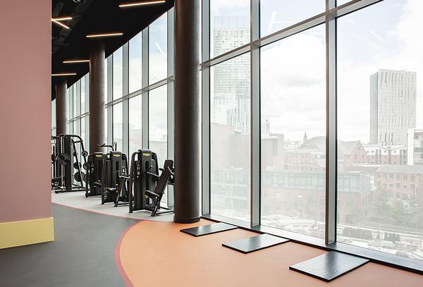 The luxury club has TVS flooring throughout, to ensure acoustic and workout performance / Photo: Billy Bolton