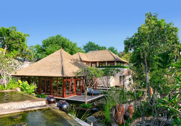 The Healing Village Spa appears to float on water and boasts a stunning, contemporary Balinese design / PHOTO: Himawan Sutanto