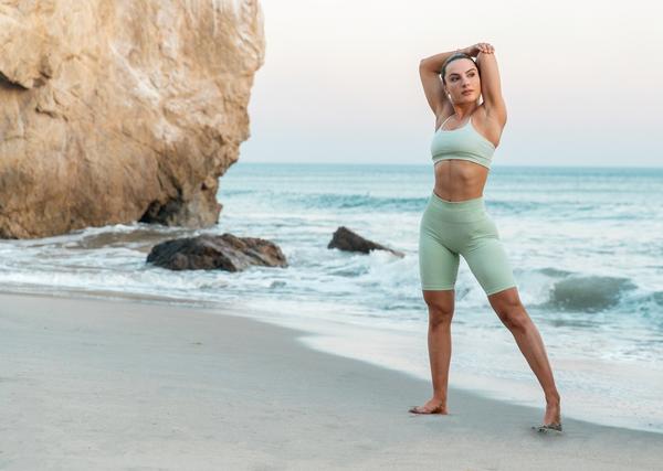 Cela grew her Instagram following by posting workout videos and useful advice