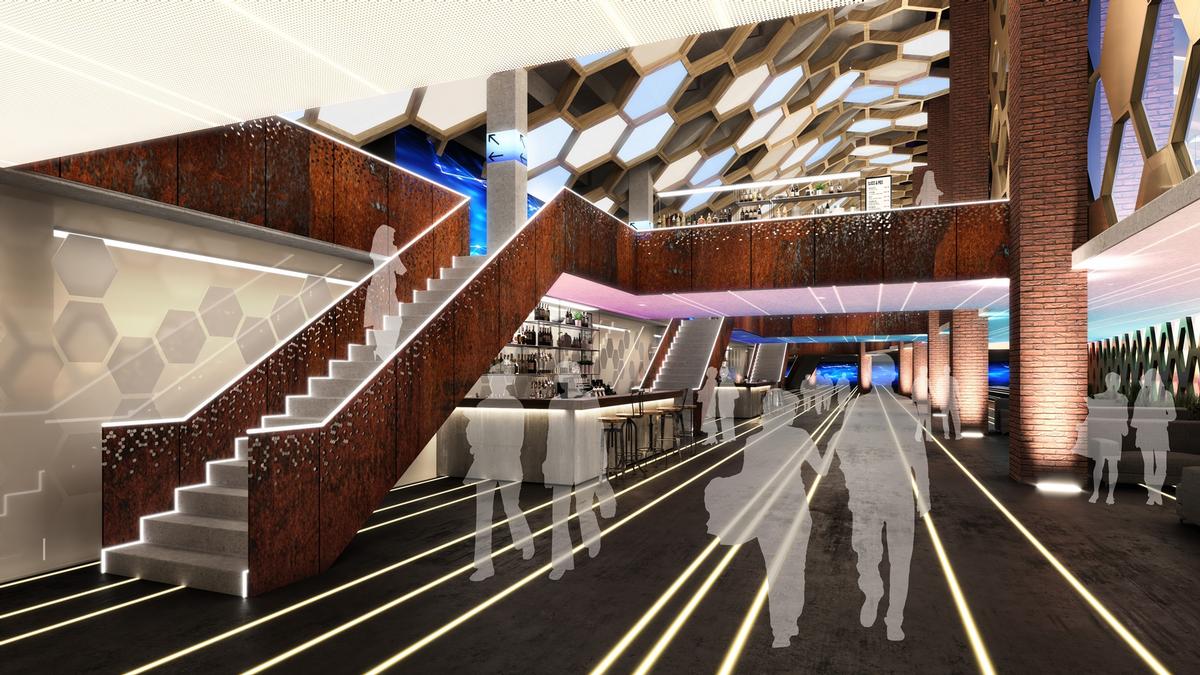 An additional concourse level to house VIP boxes and lounges would be created / HOK/ASM Global