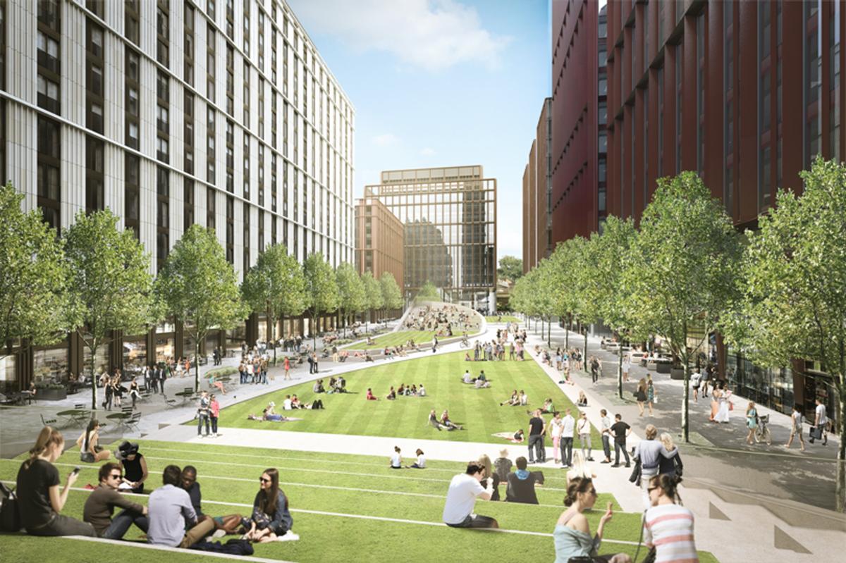 The TRIB3 HQ and studio will be located close to Symphony Park, Manchester Circle Square / TRIB3 The TRIB3 HQ and studio will be located close to Symphony Park, Manchester Circle Square / TRIB3