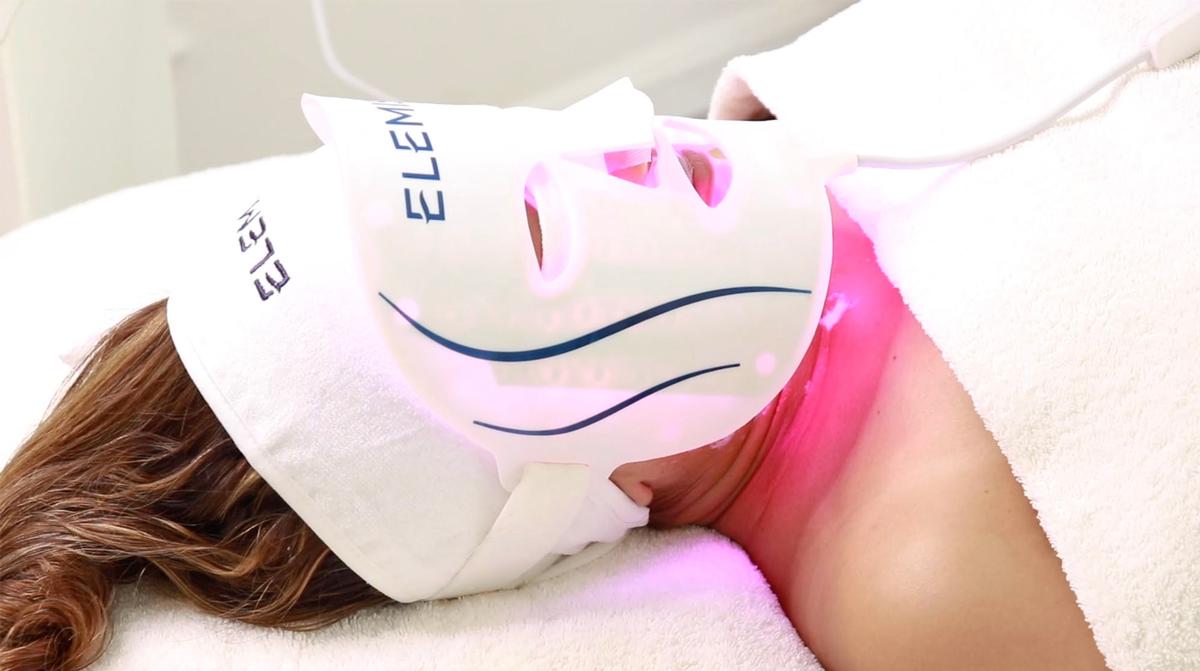 The treatment uses a range of new Elemis Safe-Touch Tools, developed to minimise touch without compromising the facial experience or results / Elemis