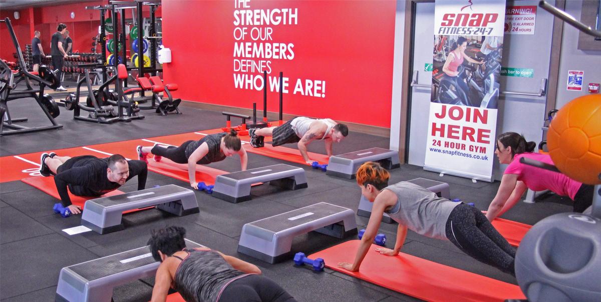 Launched in 2003, Snap Fitness surpassed 100 clubs in Europe in 2020 and currently has 74 gyms across the UK and Ireland / Snap Fitness